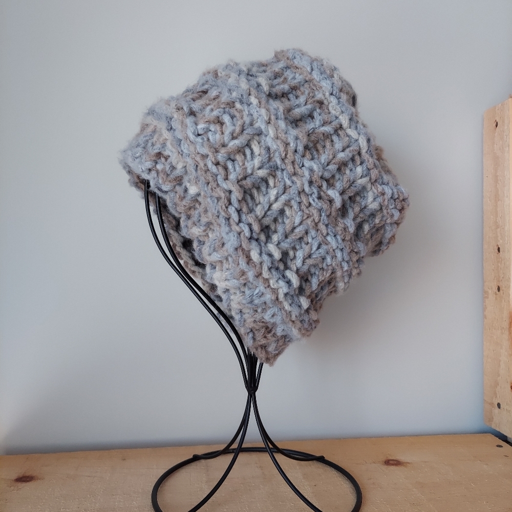 Handmade Fleece Winter Hat - Picture 3 of 5